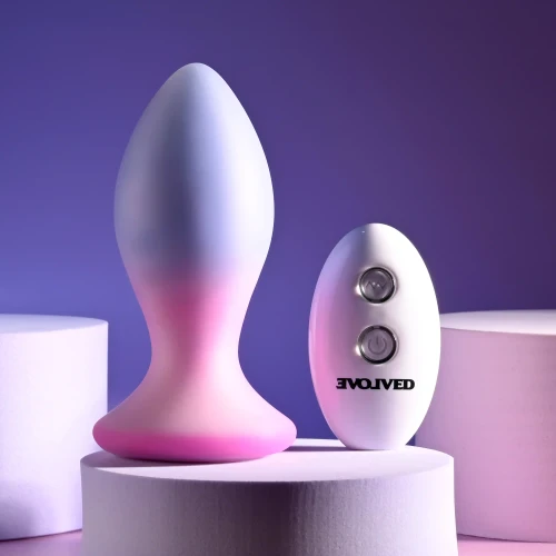 Paradise Plug Vibrating Butt Plug by Evolved Novelties EN-RS-5704-2