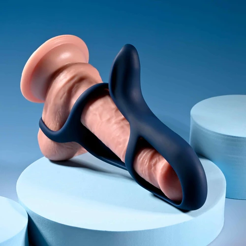 Big Time Silicone Rechargeable Dual Motor C-Ring/Girth Enhancer by Zero Tolerance ZE-RS-4547-2