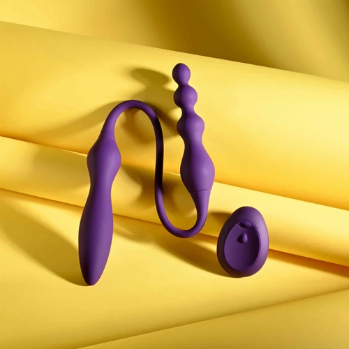This & That Dual-Ended Vibrator & Plug from Playboy Pleasure by Evolved Novelties PB-RS-7005-2