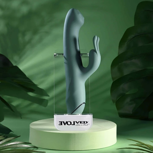 Satin Swirl Silicone Rechargeable Vibrator by Evolved Novelties EN-RS-7623-2