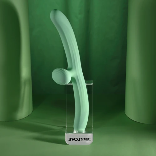 Meet Me Halfway Silicone Rechargeable Vibrator by Evolved Novelties EN-RS-7319-2