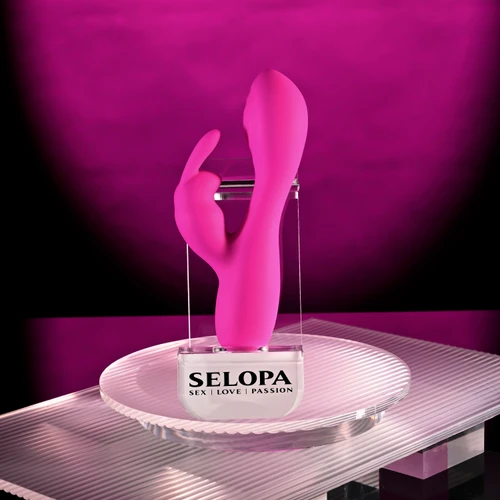 Luna Bunny Silicone Rechargeable Rabbit Vibrator by Selopa SL-RS-7883-2