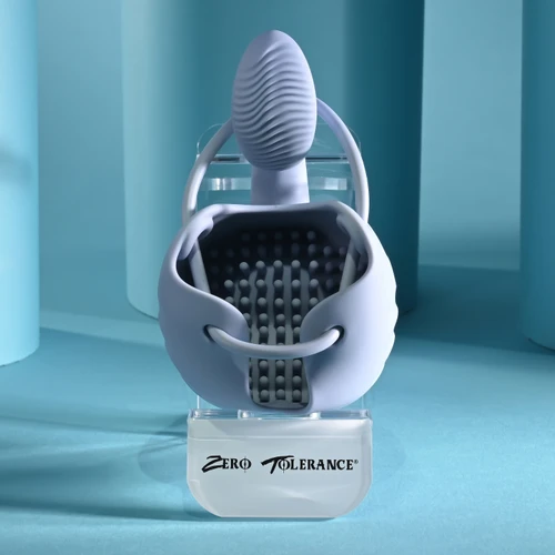In a Nutshell Silicone Rechargeable Vibrator by Zero Tolerance ZE-RS-8330-2