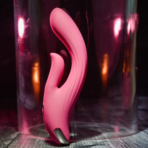 Evolved Novelties Red Dream - Curved flexible dual motor vibrator