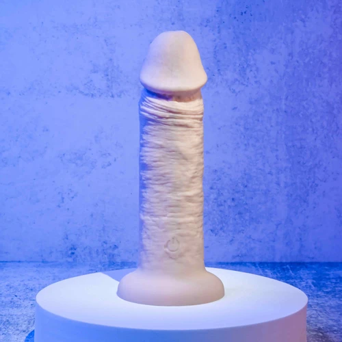 6" Vibrating Dong - Light Realistic vibrating dildo by Evolved Novelties