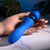 Blue Belle double ended vibrator by SELOPA from Evolved Novelties