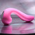 Evolved Novelties - The Note - Thumping licking vibe shaped like a curved note lifestyle product photo Evolved Novelties - The Note - Thumping licking vibe shaped like a curved note lifestyle product photo