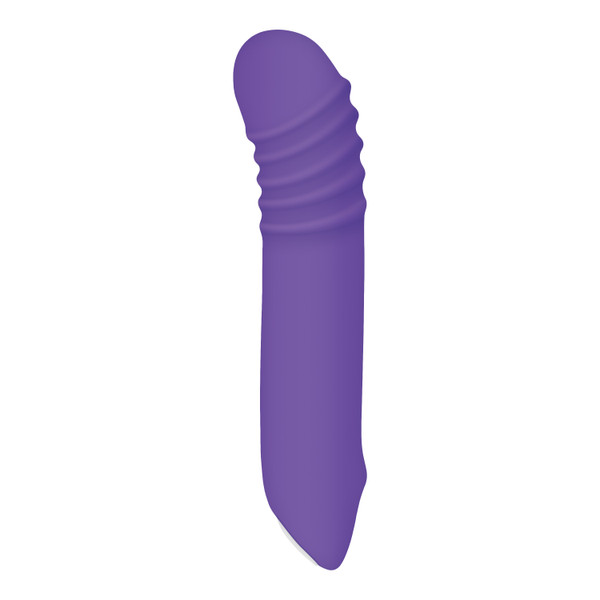 Evolved Novelties - The G-Rave - Light-up G-spot vibrator lifestyle product photo