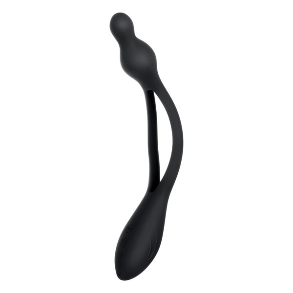 Evolved Novelties - You, Me, Us Bendable Vibe - Bendable, posable dual-ended vibe lifestyle product photo