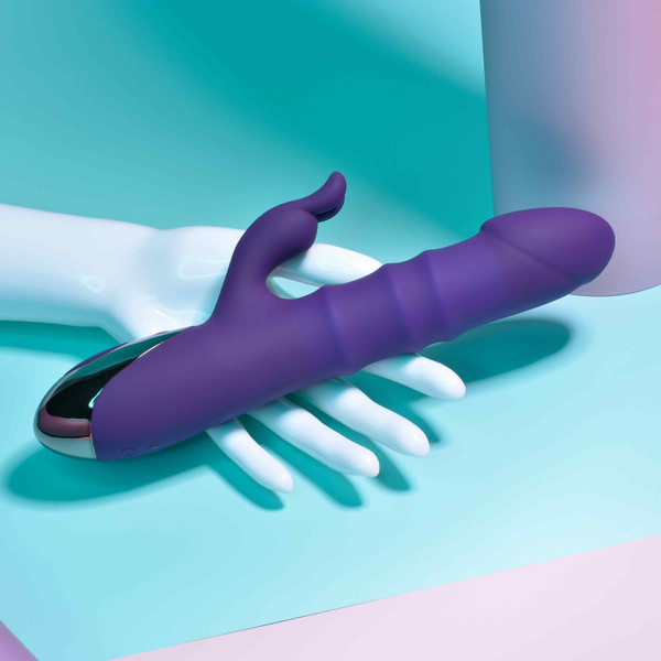 Playboy Hop To It rabbit vibrator by Evolved Novelties