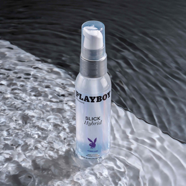 Slick Hybrid 2oz Personal Lubricant - Playboy Pleasure by Evolved Novelties