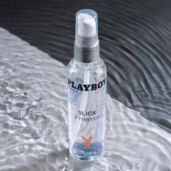 Slick Prosecco 4oz Personal Lubricant - Playboy Pleasure by Evolved Novelties