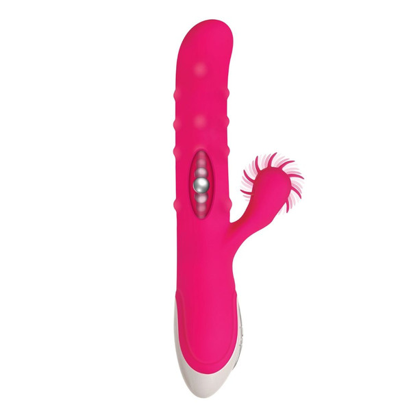 Evolved Novelties Love Spun - Powerful dual vibrator with spinning clitoral wheel