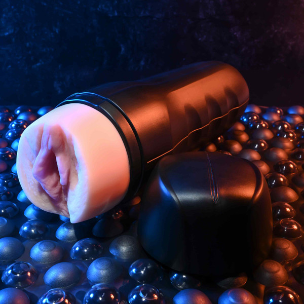 Grip It Light Life-like vaginal canister stroker from Zero Tolerance by Evolved Novelties