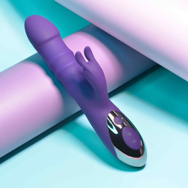 Playboy Hop To It rabbit vibrator by Evolved Novelties