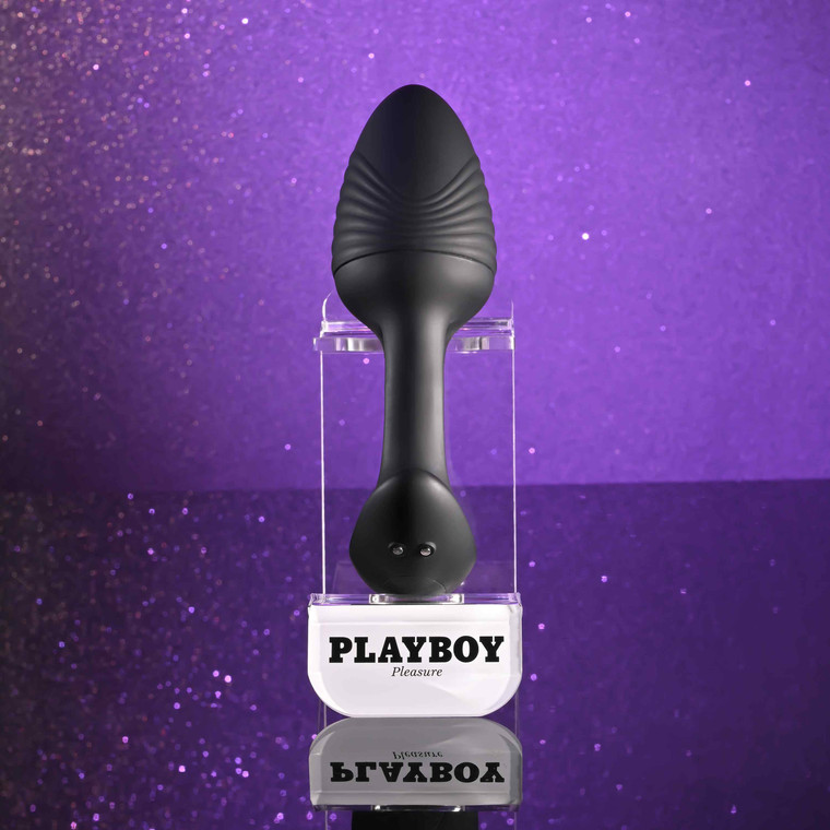 Rim Shot Vibrating Flicking Plug from Playboy Pleasure by Evolved Novelties PB-RS-5872-2