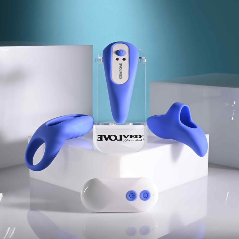 Take Your Pick Silicone Rechargeable Bullet Set by Evolved Novelties EN-RS-6954-2