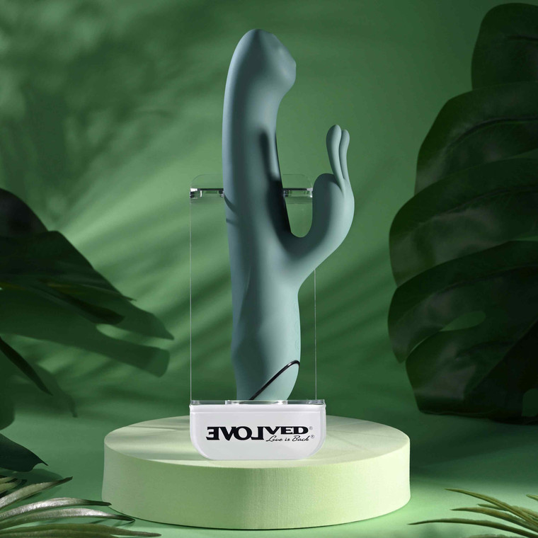 Satin Swirl Silicone Rechargeable Vibrator by Evolved Novelties EN-RS-7623-2