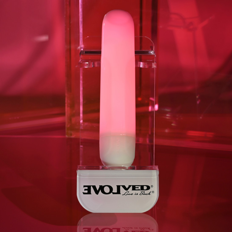 Shine on Silicone Rechargeable Vibrator by Evolved Novelties EN-RS-6800-2