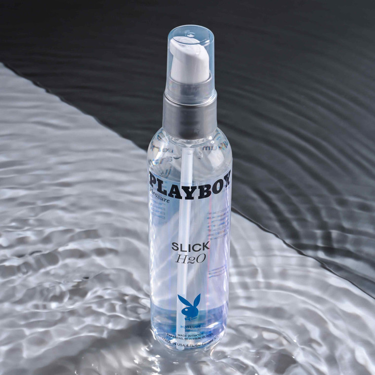 Playboy Slick H2O 4oz personal lubricant by Evolved Novelties