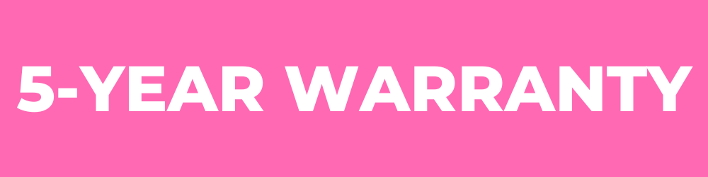 5-Year Warranty