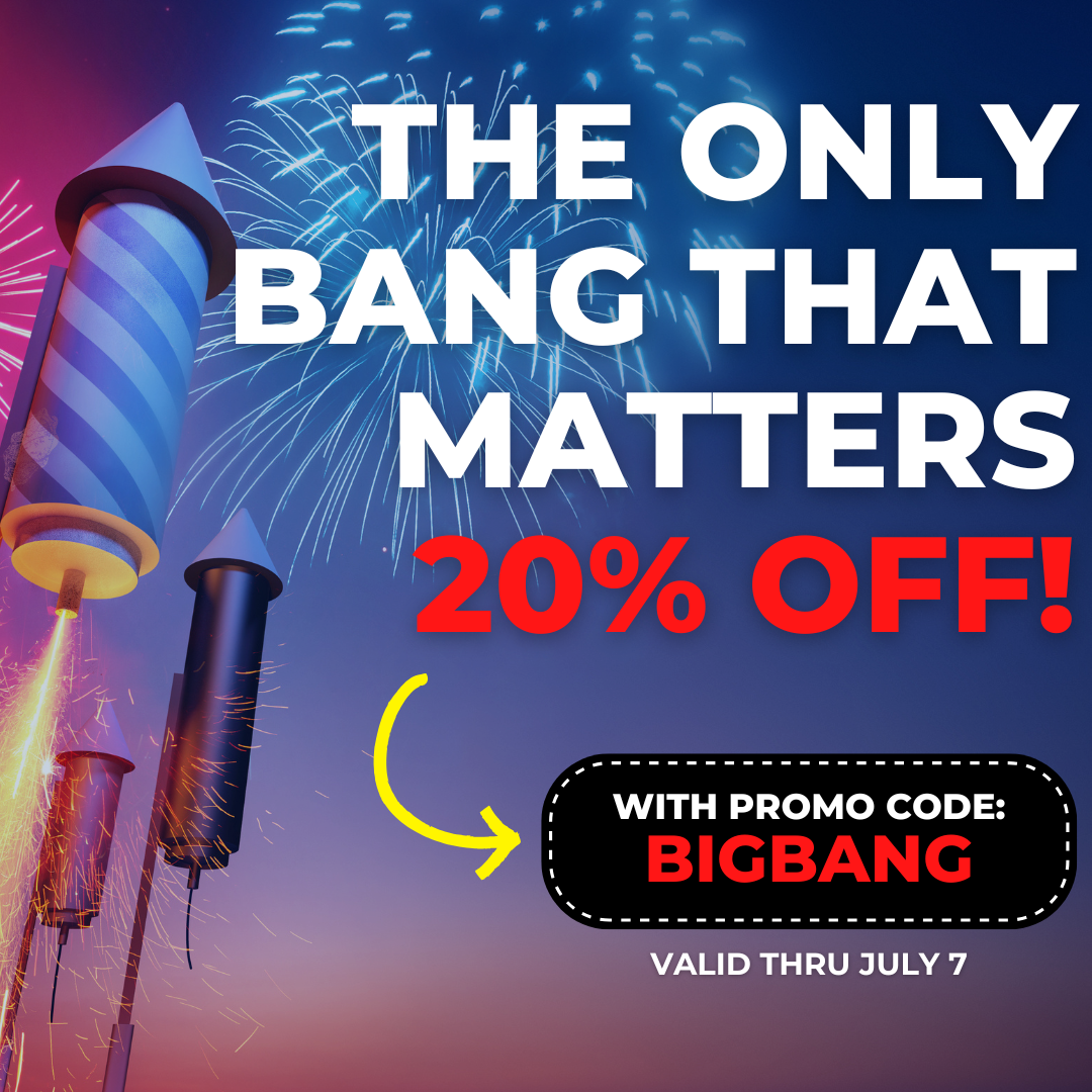 Big Bang Sale – 20% Off Sitewide with Code BIGBANG