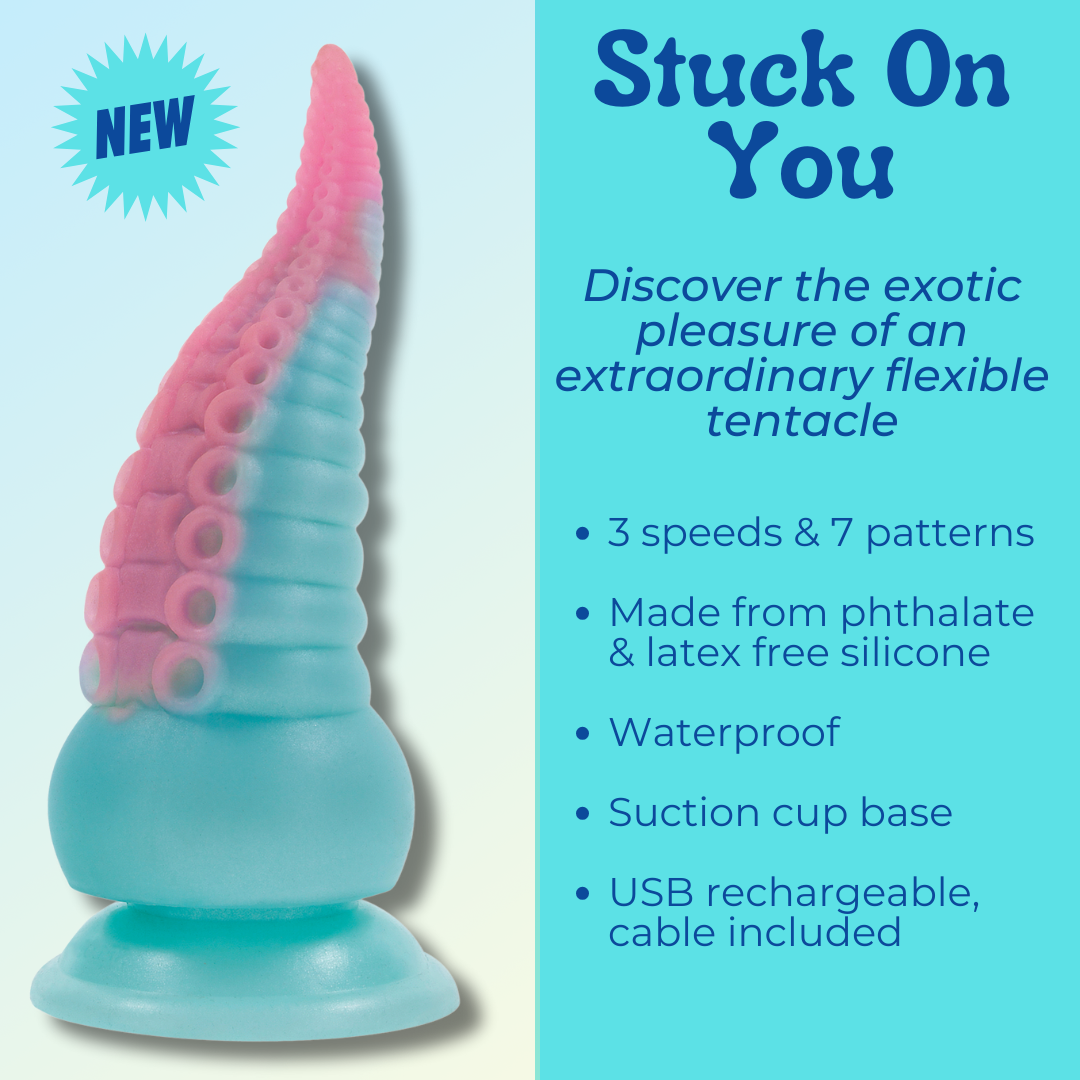 Stuck On You Tentacle Vibrator Ad