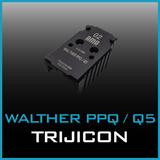 TRIJICON / HOLOSUN ADAPTOR PLATE for WALTHER PPQ / Q5