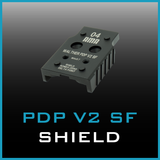 Shield/Leupold Adapter Plate for the Walther PDP V2 SF, shown disassemble.