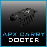 DOCTER / NOBLEX / VORTEX ADAPTOR PLATE for BERETTA APX A1 CARRY