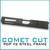Walther PDP V2 Steel Frame - Comet Cut Ported Slides (4", 4.5", 5")