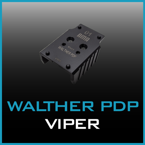 DOCTER / NOBLEX / VORTEX ADAPTOR PLATE for WALTHER PDP