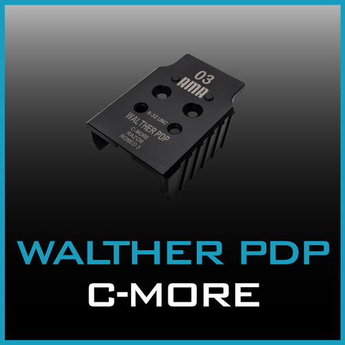 C-MORE ADAPTOR PLATE for WALTHER PDP