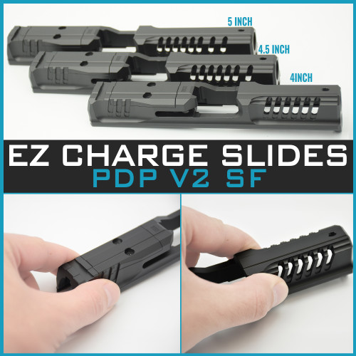 Walther PDP V2 SF (Steel Frame) - EZ Charge Slides (4", 4.5", 5")