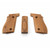 Hardwood CNC Grips for Walther PDP SF Full Size