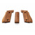 Hardwood CNC Grips for Walther Q4 SF, Q5 Match SF, PDP SF Compact