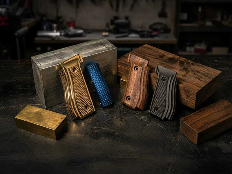 Precision Machined Tactical Firearm Grips