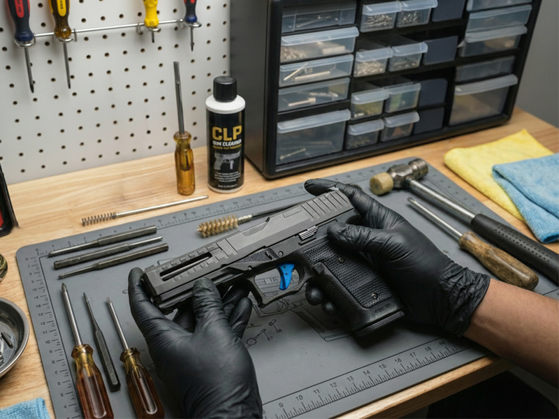 Custom Ported Pistol Slides CNC Machined