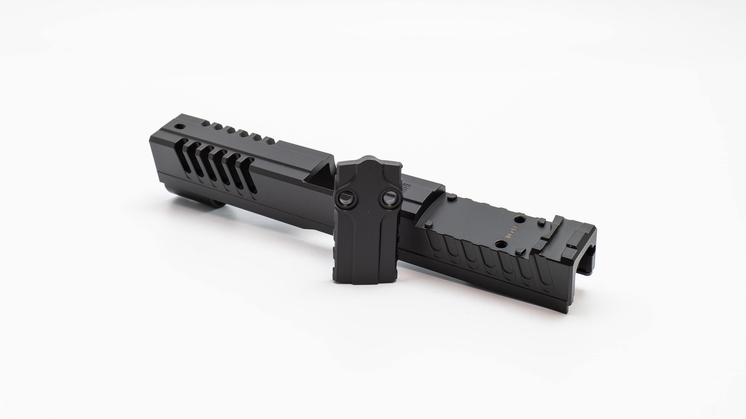 Viper Cut Custom Slide for GLOCK 48, Graphite Black Cerakote