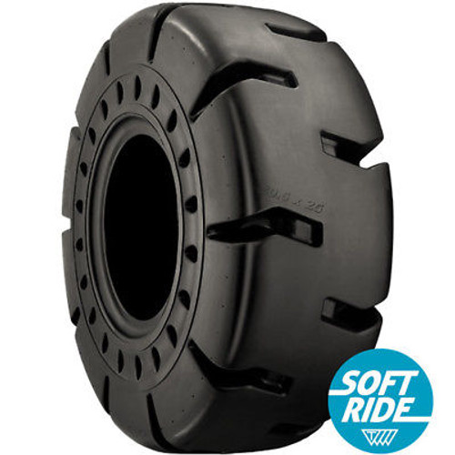 20.5x25 Solid Wheel Loader Tire - Brawler HPS