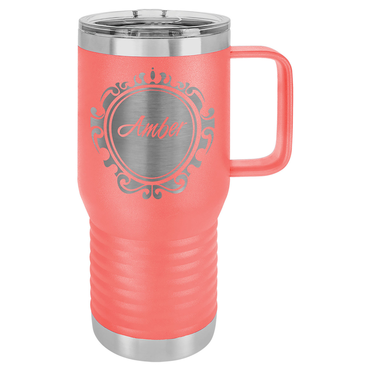 When In Doubt Travel- Engraved Polar Camel Stainless Steel Tumbler, Cute Mug  For Her, Travel Coffee Tea Cup – 3C Etching LTD