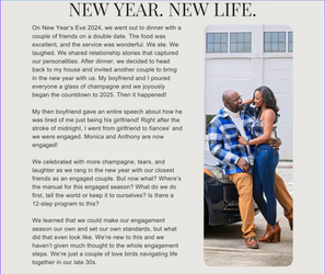 Monica's Wedding Journey