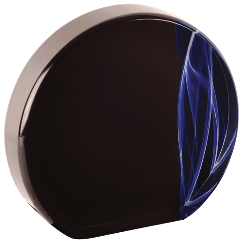 6" Blue Vapor Round