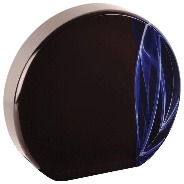 6" Blue Vapor Round