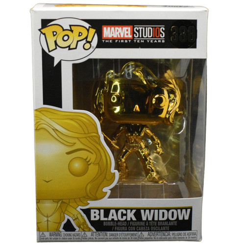IN BOX Funko Pop! Vinyl Marvel - Black Widow (Gold) #380
