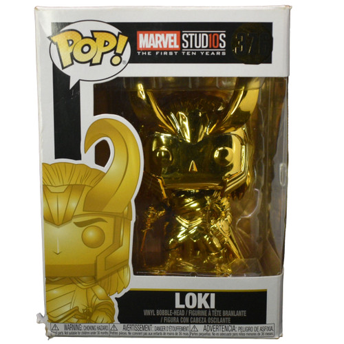 IN BOX Funko Pop! Vinyl Marvel - Loki (Gold) #376
