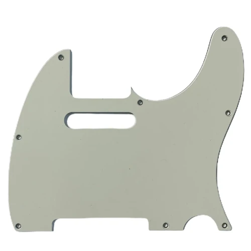 Allparts PG-0562-050 8-hole Pickguard for Telecaster - Parchment 3-Ply (P/B/P) .090