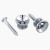 Allparts AP-0670-010 Standard Strap Buttons - Chrome