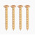 Allparts GS-0005-002 Neckplate Screws - Gold