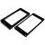 Allparts PC-6733 Curved Humbucking Pickup Ring Set For Epiphone - Black